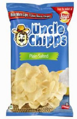 Uncle Chipps Plain Salted Patato Chips 60gm