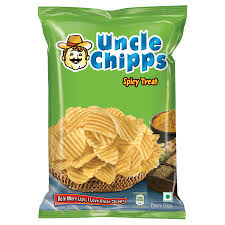 Uncle Chipps Spicy Treat Potato Chips 60gm