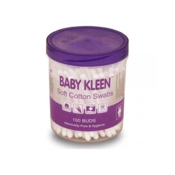 Bonne Baby KLeen Soft Cotton SwAbs 100 Buds