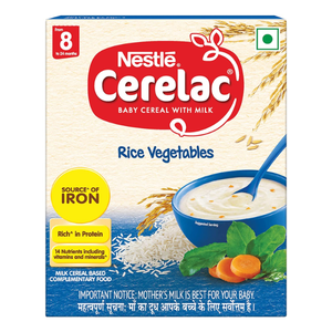 Nestle Cerelac Rice Vegetables Stage 2*300gm