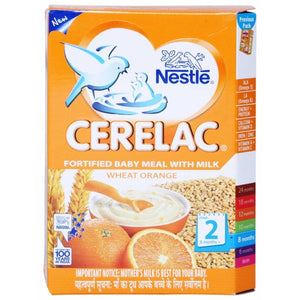 Nestle Cerelac Wheat Orange Stage 2 300gm