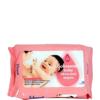 Johnson - Johnson Skincare Wipes 20 Cloth Wipes Imp