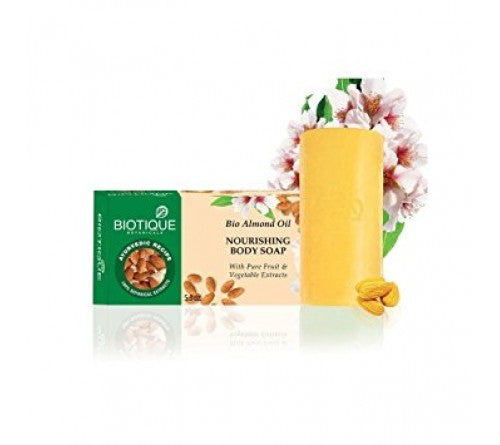 BIOTIQUE  ALMOND  OIL NOURISHING BODY SOAP 150GM