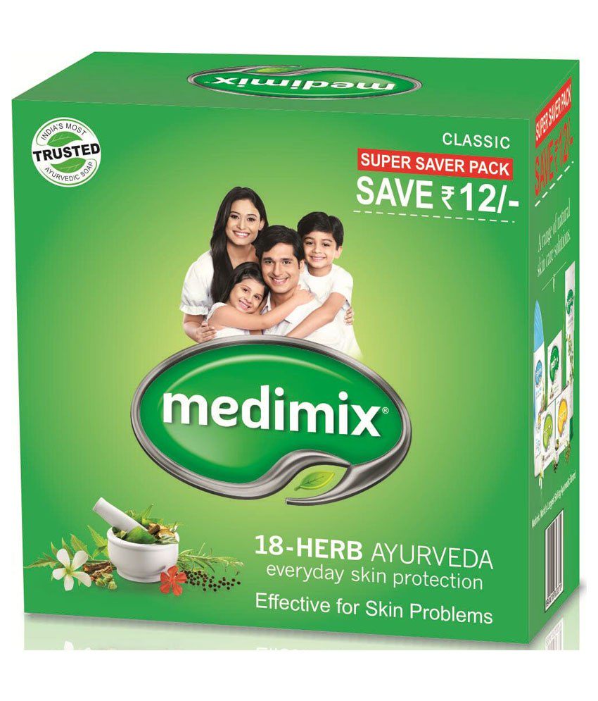 MEDIMIX CLASSIC 18-HERB AYURVEDA SAOP 375GM