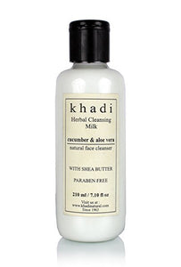 Khadi Herbal Cleansing Milk Cucumber - Alovera 210ml