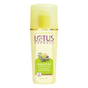 LOTUS HERBALS LEMON PURE TURMERIC - LEMON CLEANSING MILK 170ML