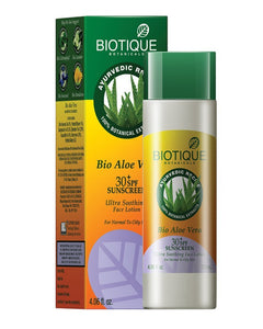 BIOTIQUE ALOEVERA PROTECTIVE lotion SPF-30 120ml