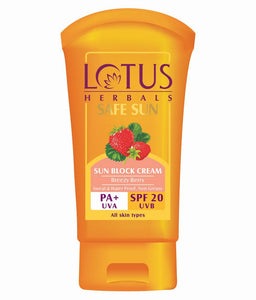 Lotus Herbals Safe Sun Breezy Berry 50gm