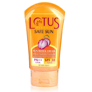 Lotus Safe Sun Block Cream Spf30 Uvb 1000gm