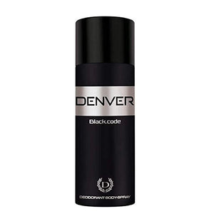 Denver Black Code Deodorant Body Spray 150ml