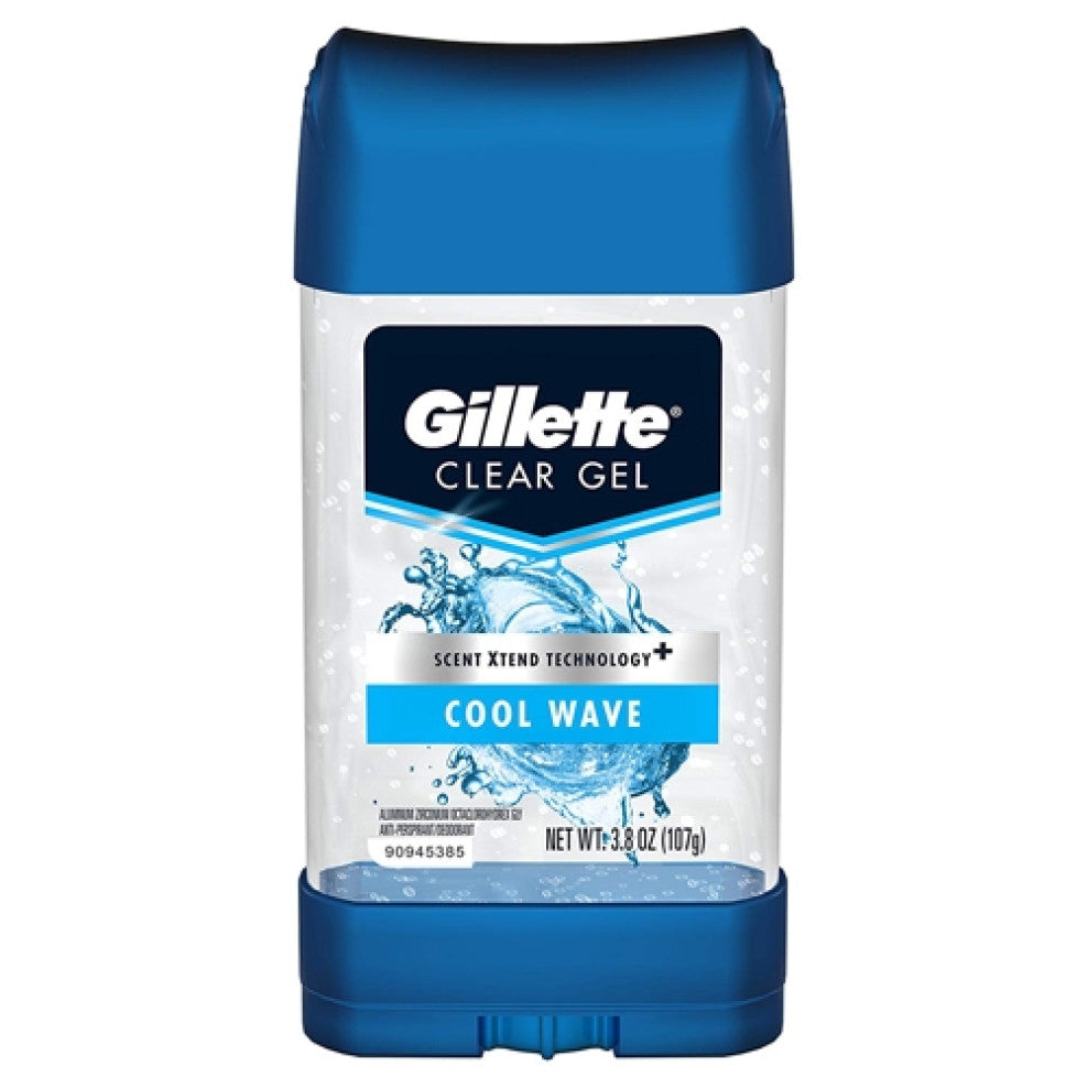 GILLETTE CLEAR GEL COOL WAVE 113GM