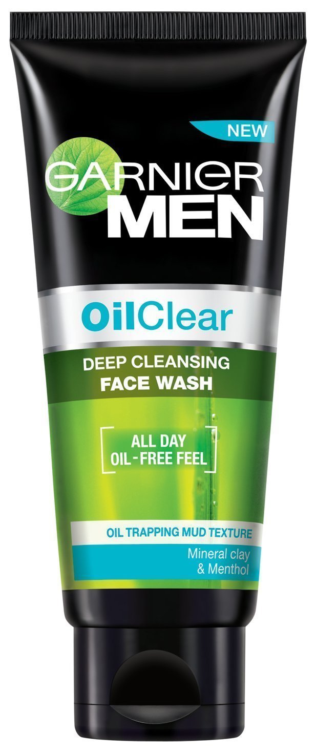 GARNIER MAN OIL CLEAR DEEP CLEANSING FACE WASH 100GM