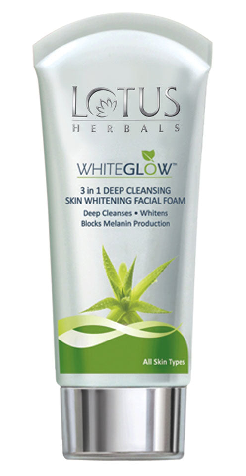 Lotus Herbals White Glow Facial Foam 50gm