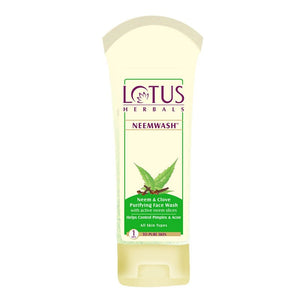 Lotus Neem Wash Neem - Clove Face Wash 80gm