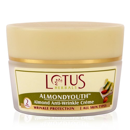 LOTUS ALMONDYOUTH ALMOND ANTI WRINKLE CREME 50GM