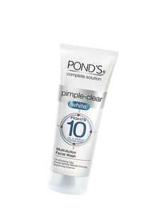 PONDS PIMPLE CLEAR WHITE MULTI ACTION FACIAL WASH 100GM