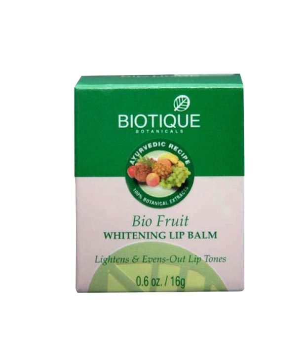 Biotique Fruit Whitening Lip Balm 16gm