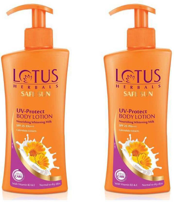 Lotus Herbal Safe Sun UV Perfect Body Lotion spf25 250ml