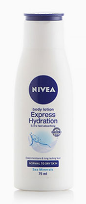 Nivea Express Hydration Body Lotion Sea Minerals 75ml