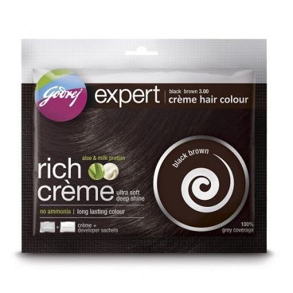 Godrej Expret Rich Crem 3 00 Black Brown 20gm + 20ml