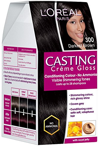 LOREAL CASTING CREME GLOSS 300 DARKEST BROWN