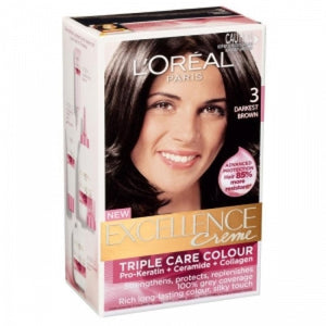 Loreal Excellence Creme Triple Care Colour Brown No-3 50ml