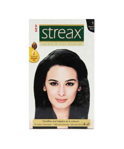 Streax Hair Colour 1 Natural Black