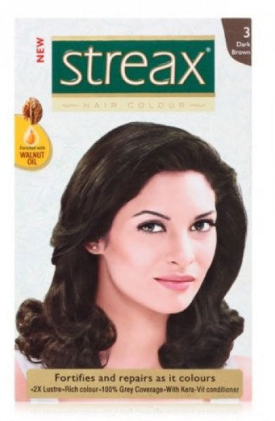 Streax Hair Colour 3 Dark Brown