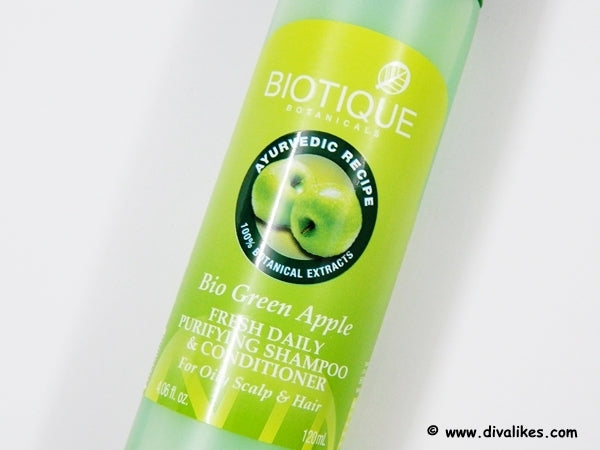 Biotique Green Apple Shampoo 210ml