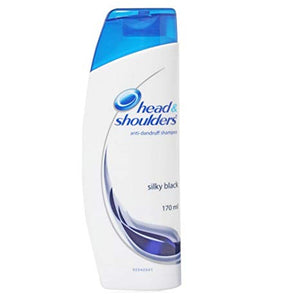 Head & Shoulders Anti-Dandruff Silky Black Shampoo 170ml