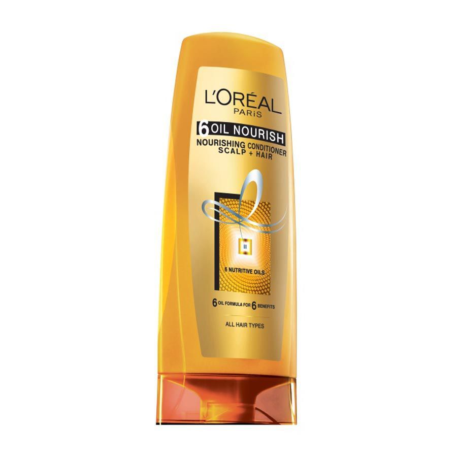 Loreal Paris 6 Oil Nourish Nourishing Conditioner Scalp Hair 65ml