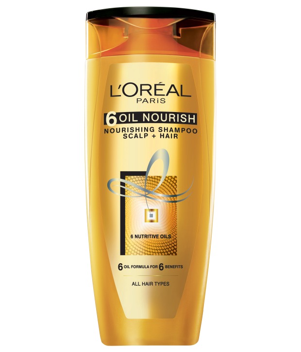 LOREAL PARIS 6 OIL NOURISH NOURISHING SHAMPOO SCALP HAIR 175ML