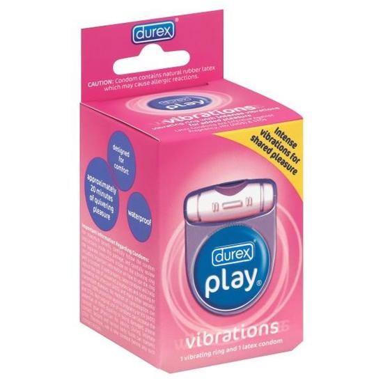 Durex Play Vibrations 1 Ring Battery Included