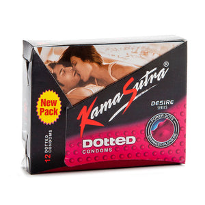 Kamasutra Dotted 12 Condoms Desire Series