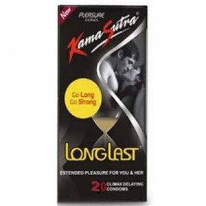 Kamasutra Long Last 20 CliMax Delaying Condoms