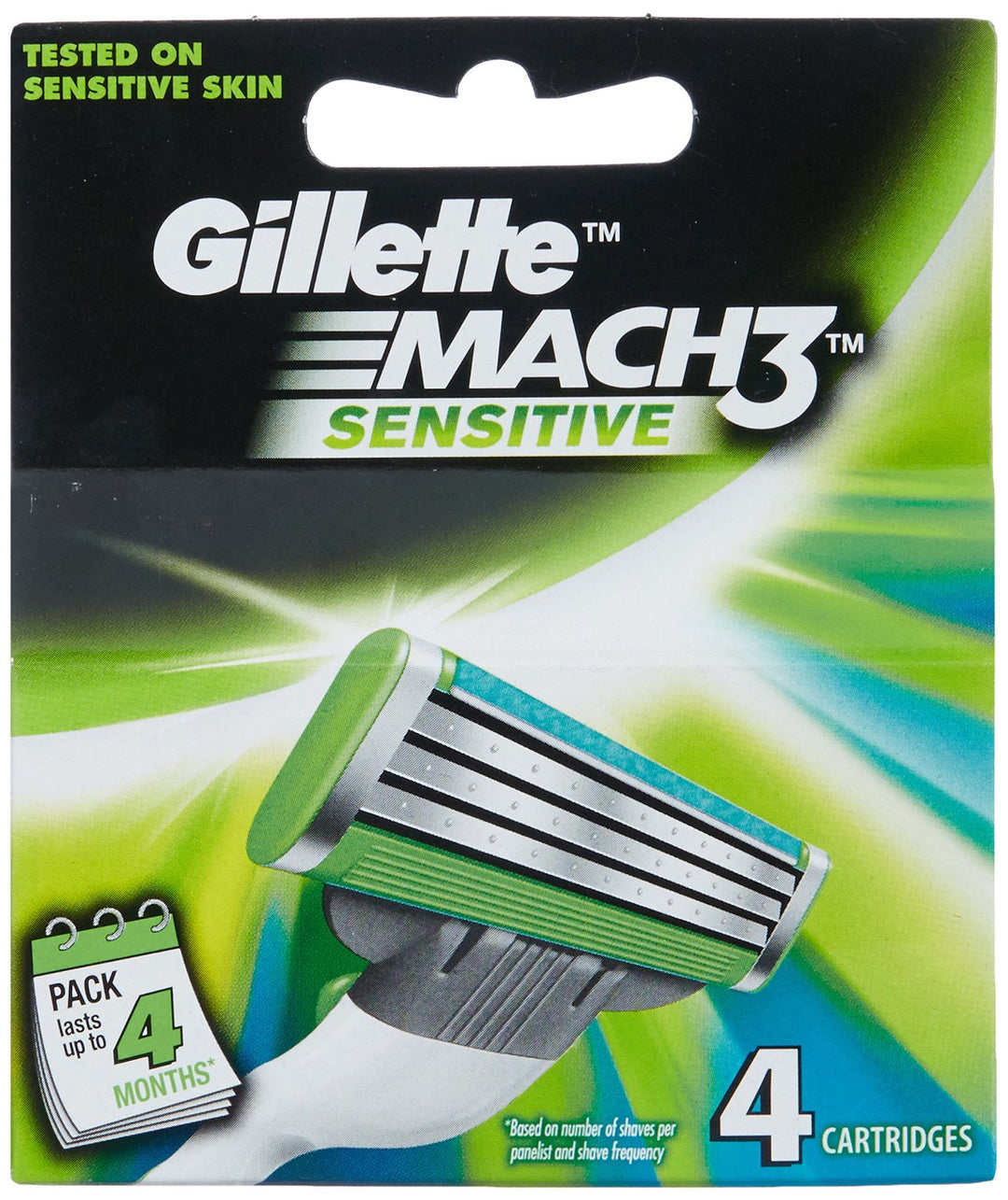 Gillette Mach3 Sensitive Cartridges