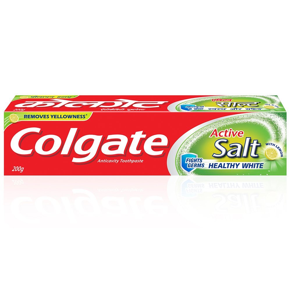 Colgate Active Salt Healthy White Toothpaste 200gm