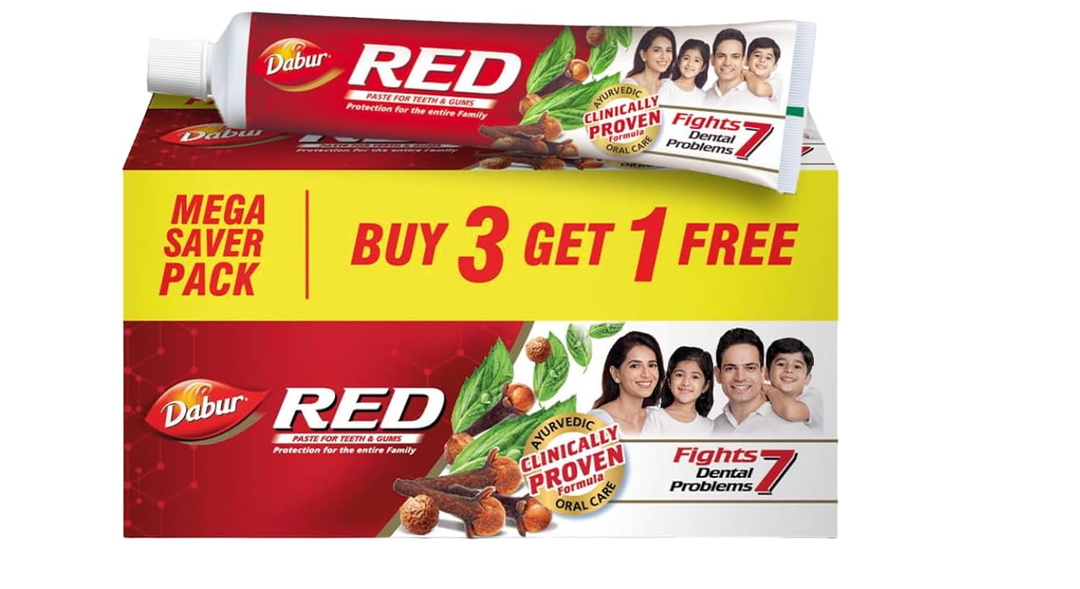 Dabur Red Toothpaste 4* 150gm