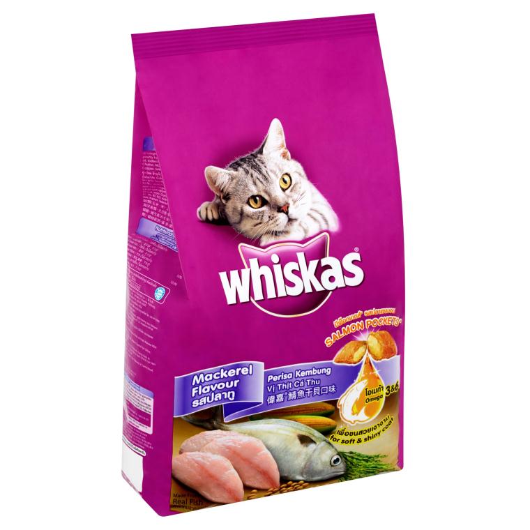 Whiskas Mackerel Salmon 1.4kg