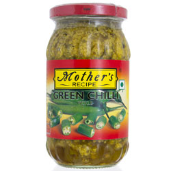 Mothers Recipe Green Chilli Pickle 400gm