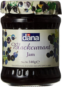 DANA BLACKCURRANT PRESERVE 340GM IMP