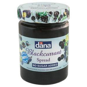 Dana Blackcurrant Spread No Added Sugar 315gm Imp