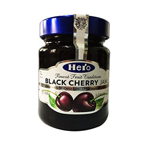 Hero Black Cherry Preserve Jam 340gm Imp