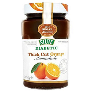 STUTE DIABETIC THICK CUT ORANGE MARMALADE JAM 430GM