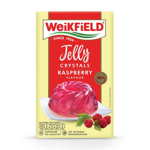 Weikfield Jelly Crystal RaspBerry Flavour 90gm