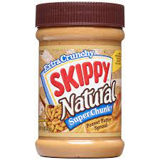 Skippy Natural  Super Chunk Peanut Butter Spread 425gm