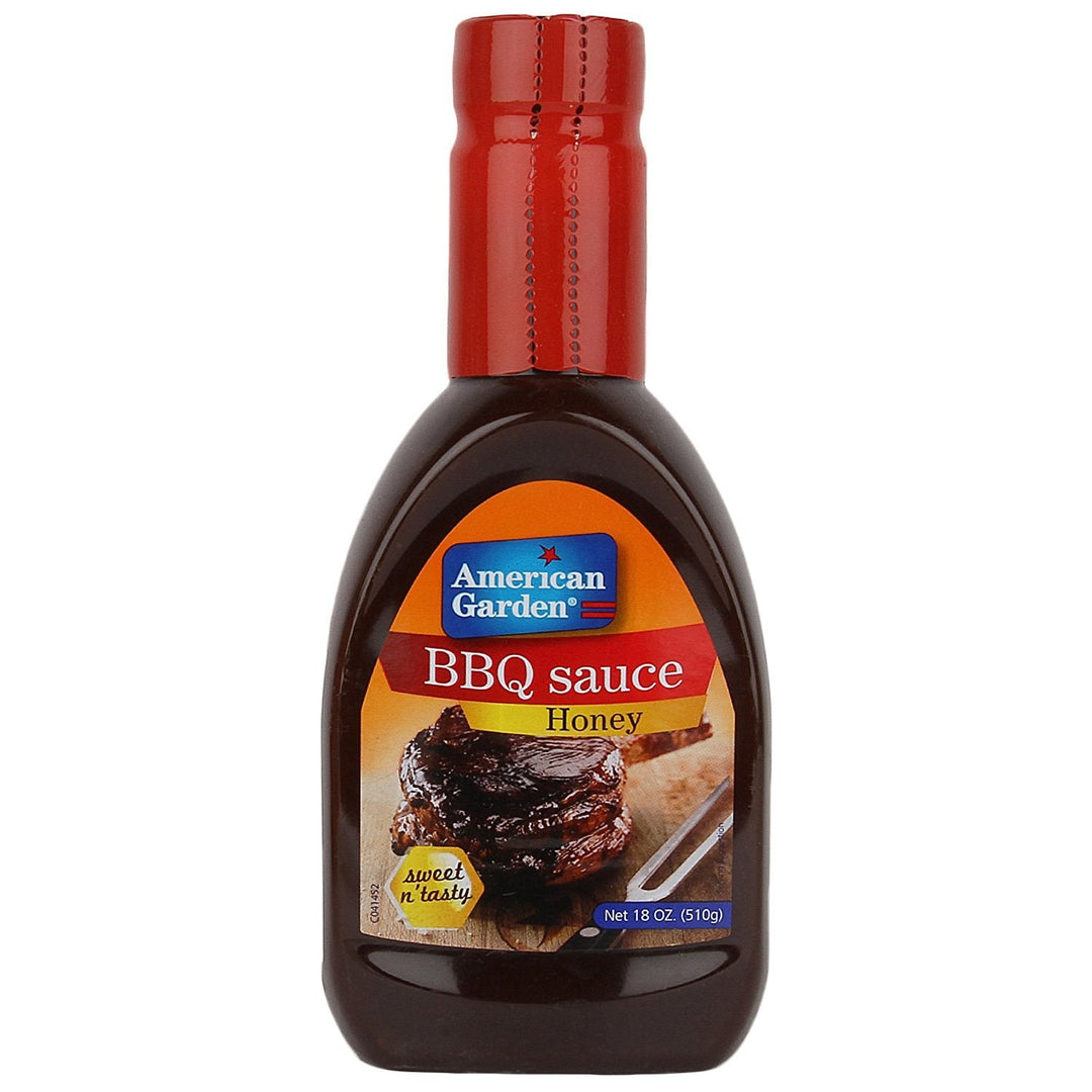 American Garden Honey Bbq Sauce  510gm