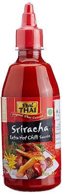 Real Thai Sriracha Extra Hot Chilli Sauce 430ml Imp