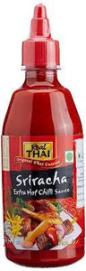 Real Thai Sriracha Extra Hot Chilli Sauce 430ml Imp