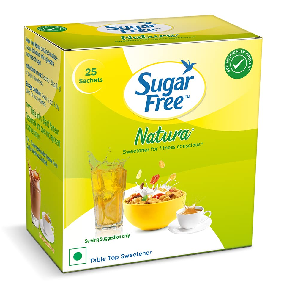 Sugar Free Natura 25 Sachets